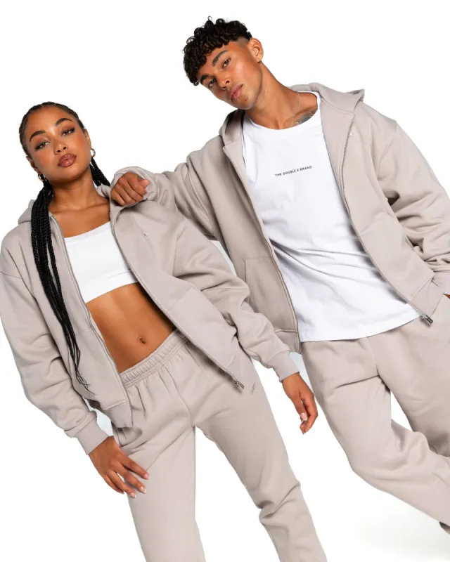 Classic Zip Through - Taupe sold by Elite Eleven