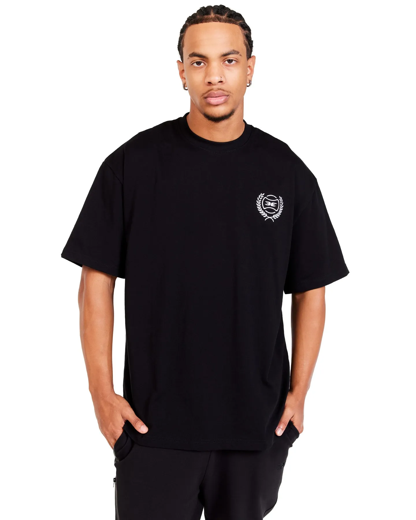 Heritage Oversized Tee - Black sold by Elite Eleven
