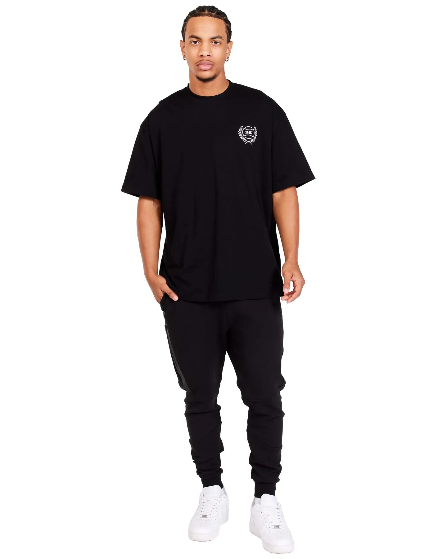 Heritage Oversized Tee - Black sold by Elite Eleven product image thumbnail 3