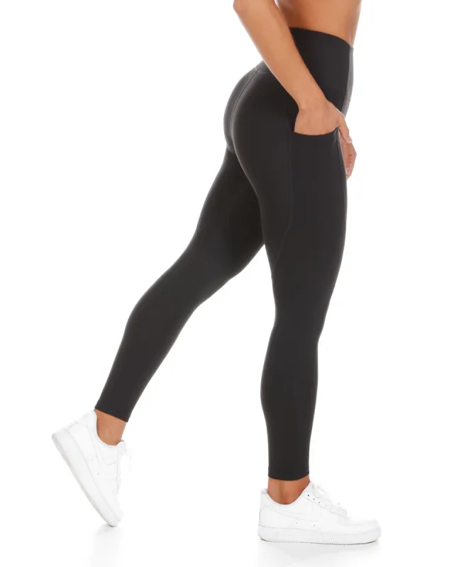 7/8 Lunar Ascend Leggings - Black sold by Elite Eleven