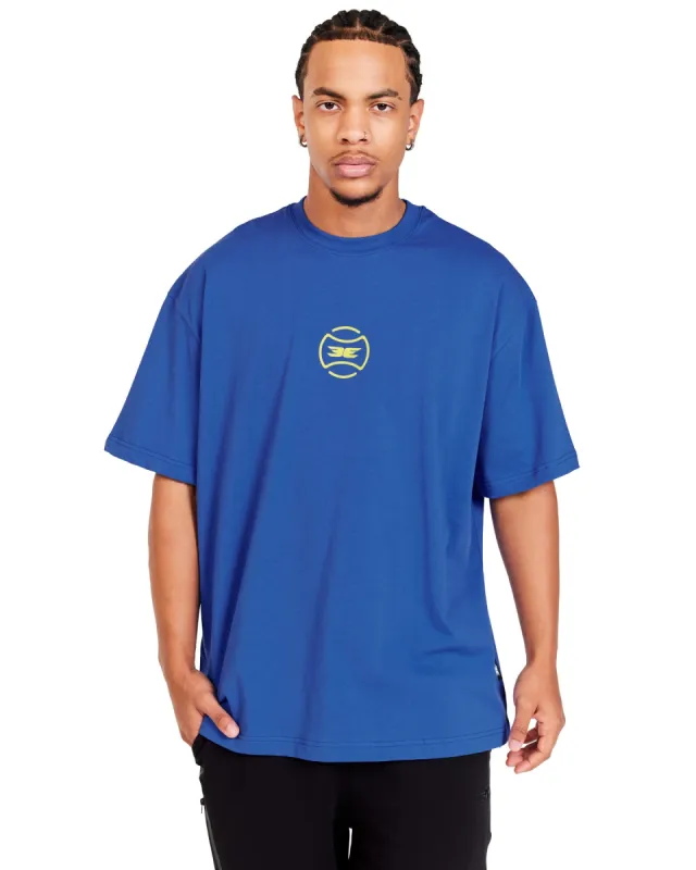 EE Tennis Oversized Tee - Blue sold by Elite Eleven