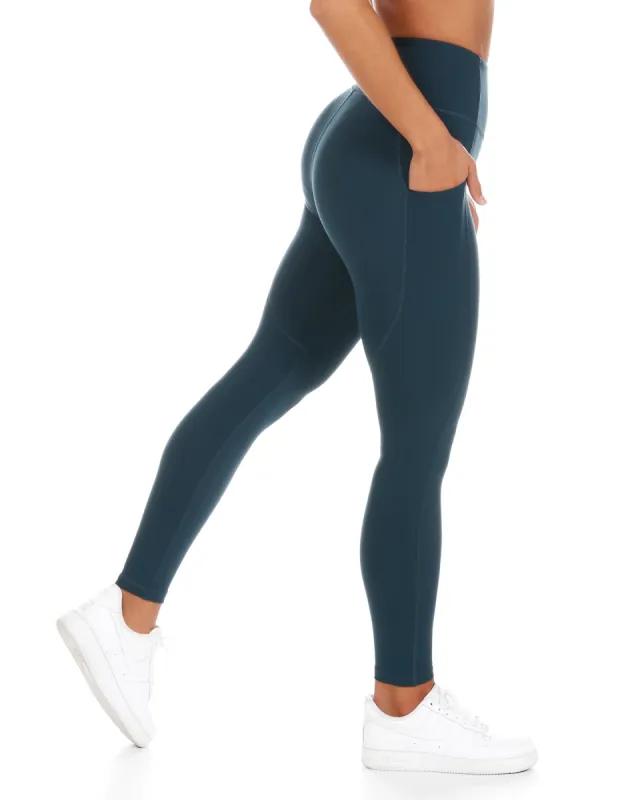 Aura Ascend Leggings - Deep Forest sold by Elite Eleven