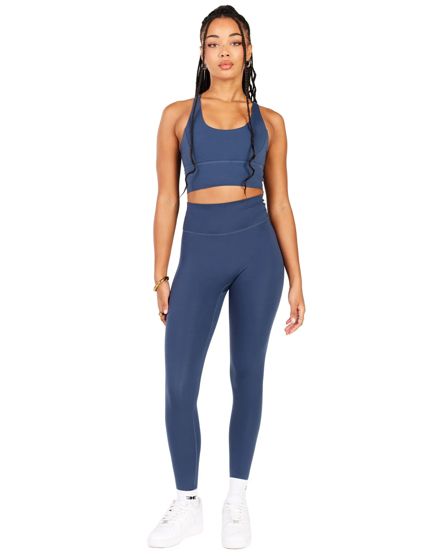 Aura SF Leggings - Soft Navy sold by Elite Eleven product image thumbnail 3