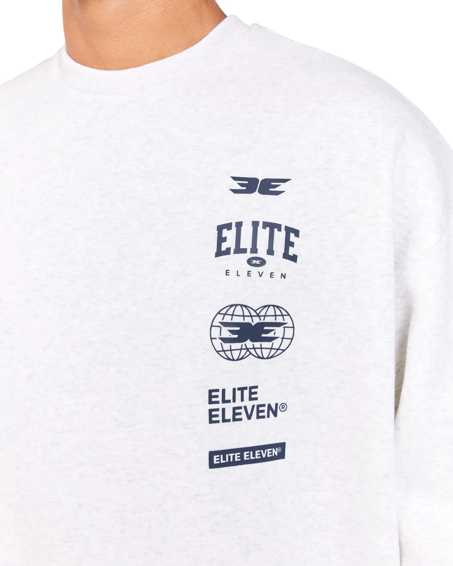 Collective Crewneck - Polar Grey sold by Elite Eleven product image thumbnail 4