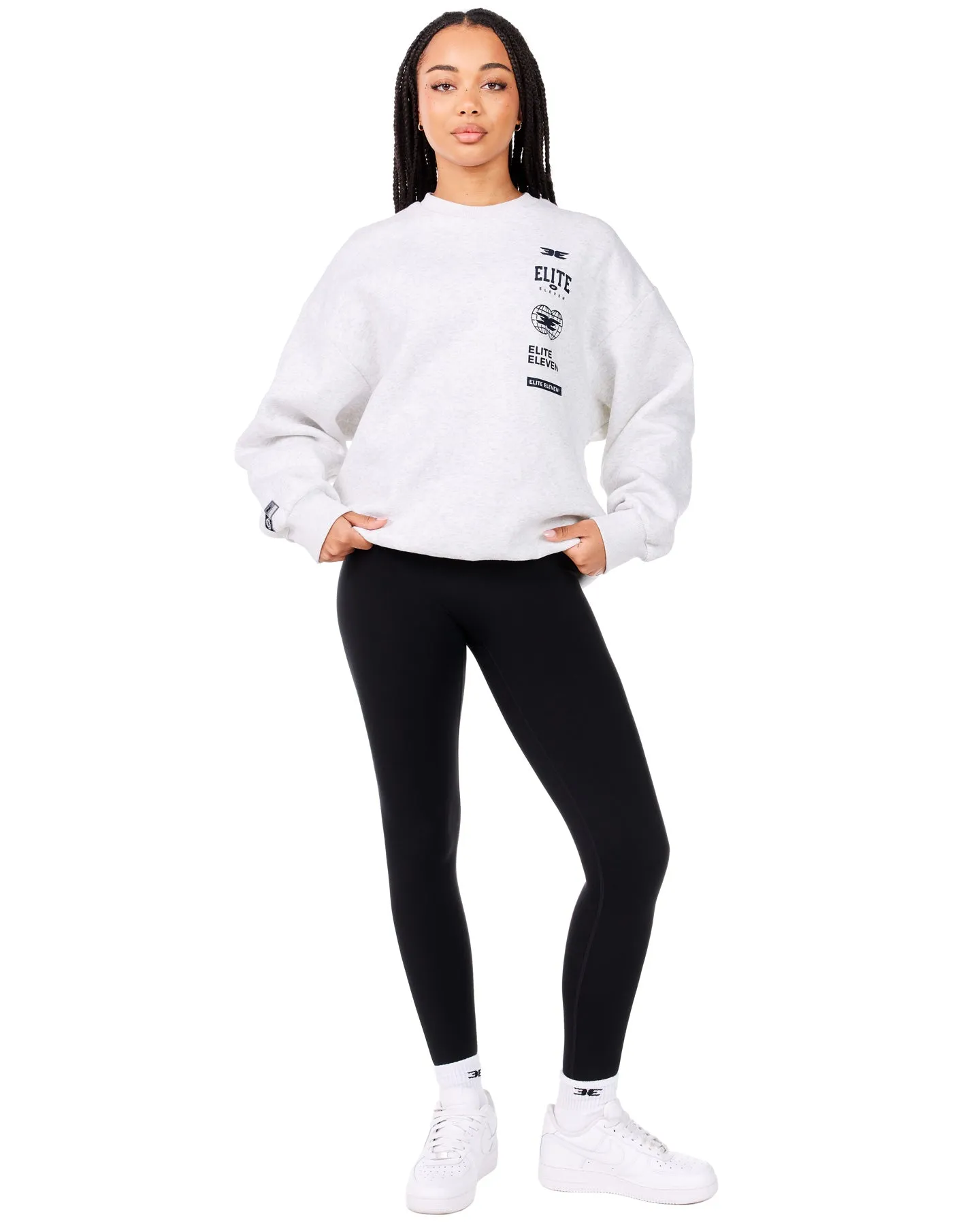 Collective Crewneck - Polar Grey sold by Elite Eleven product image thumbnail 5