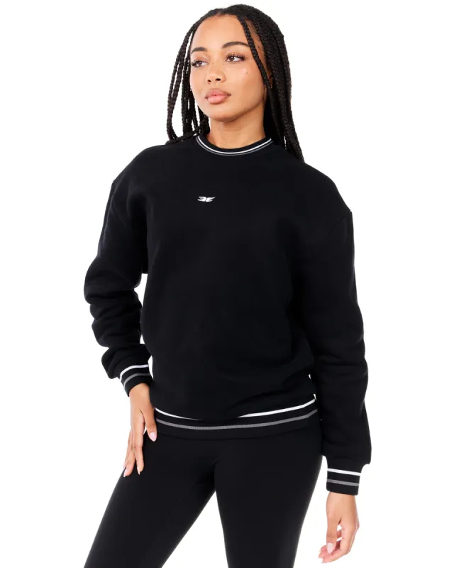 Alpine Crewneck - Black sold by Elite Eleven