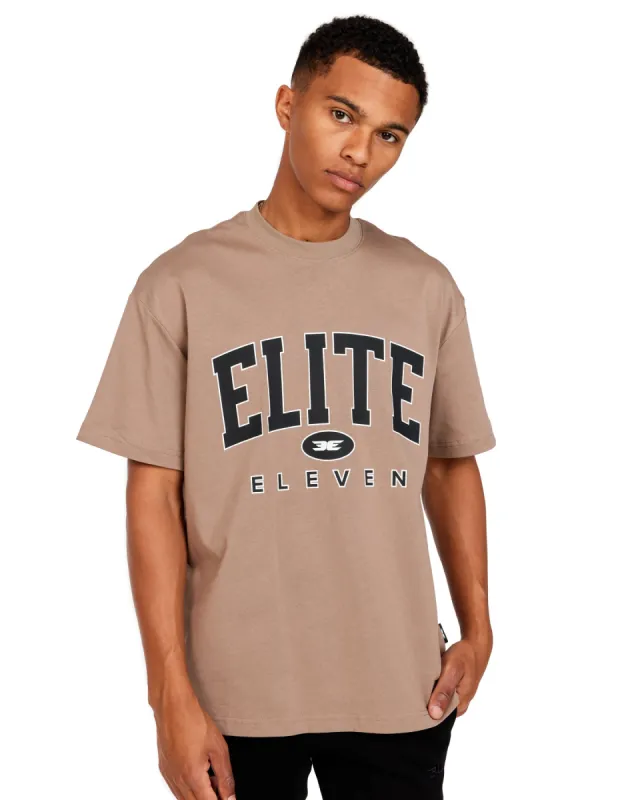 Academy Tee - Taupe sold by Elite Eleven