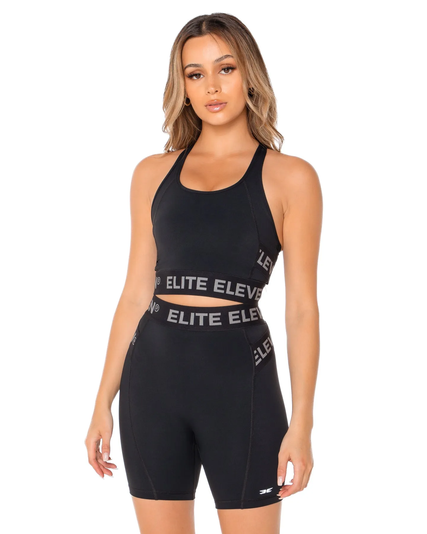 Wrap Bra - Black/Charcoal sold by Elite Eleven