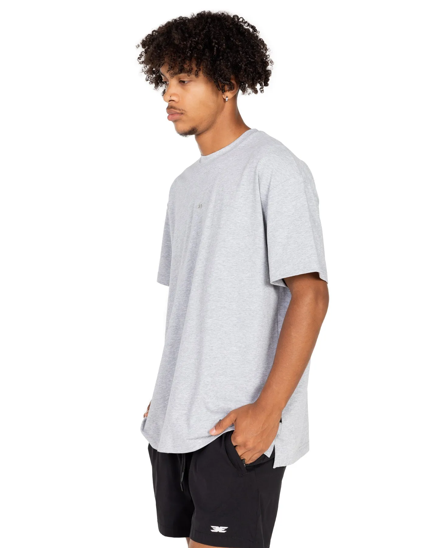 V3 Oversized Classic Tee - Grey sold by Elite Eleven product image thumbnail 3