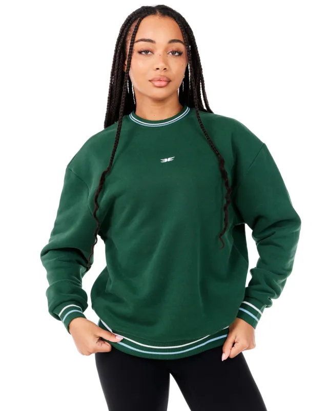 Alpine Crewneck - Green sold by Elite Eleven