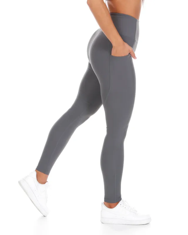Lunar Ascend Leggings - Grey sold by Elite Eleven