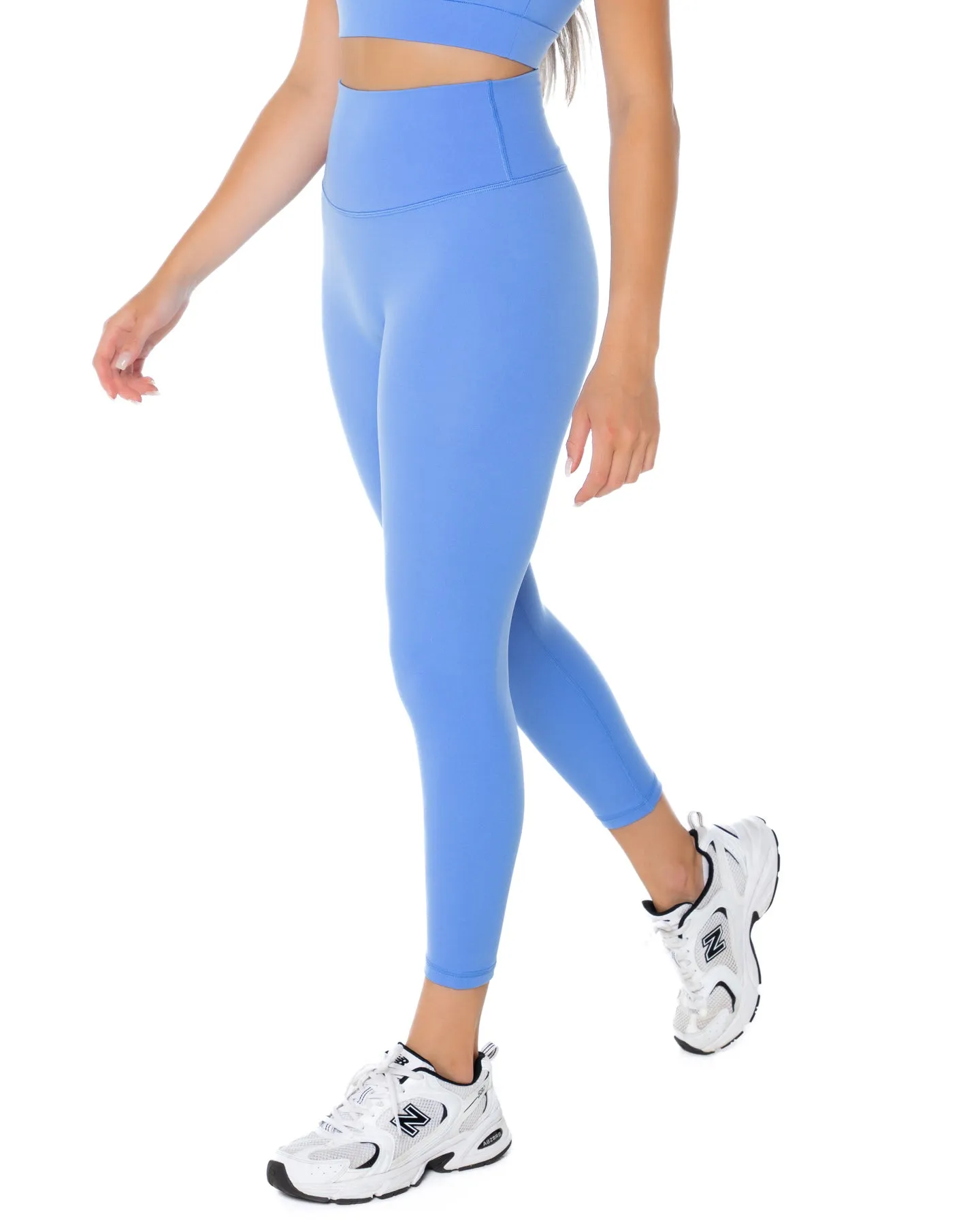 7/8 Aura Scrunch Leggings - Powder Blue sold by Elite Eleven product image thumbnail 5