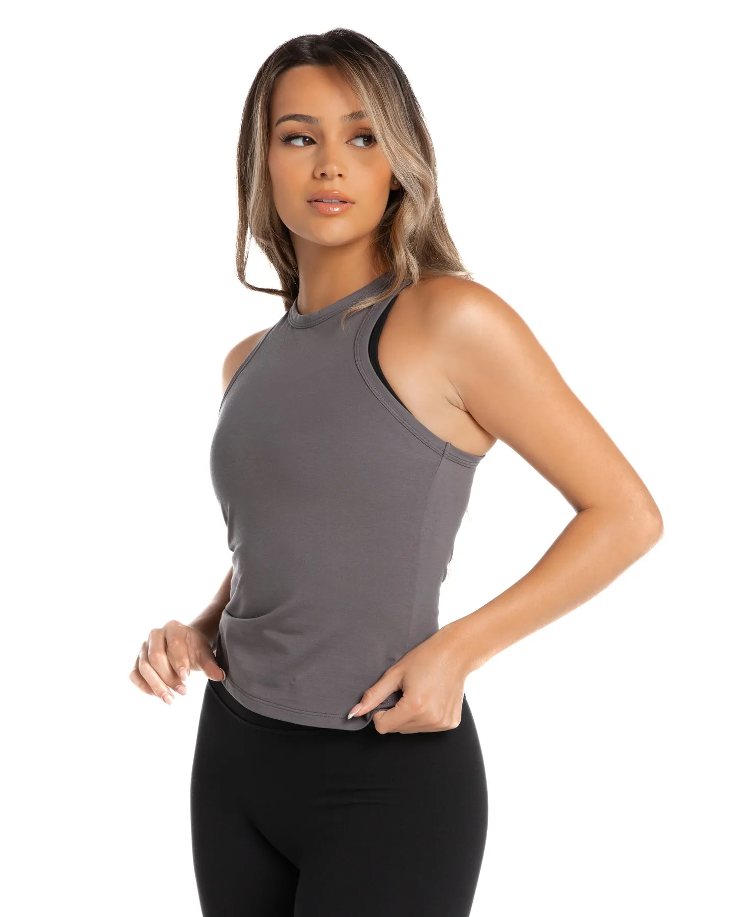 Charm Singlet - Slate sold by Elite Eleven product image thumbnail 3
