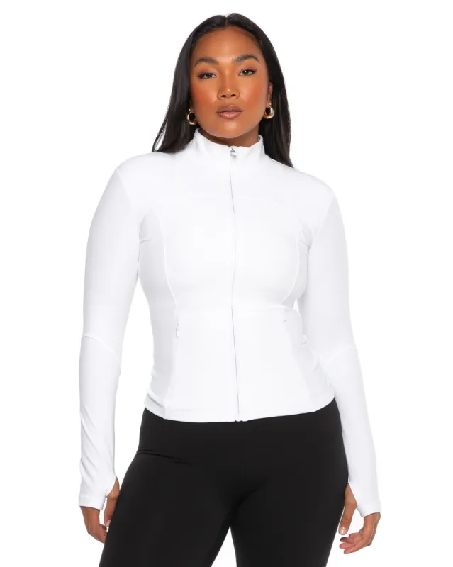 Aura Jacket - White sold by Elite Eleven
