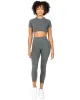7/8 Aura Bonded Leggings - Cloud Grey sold by Elite Eleven