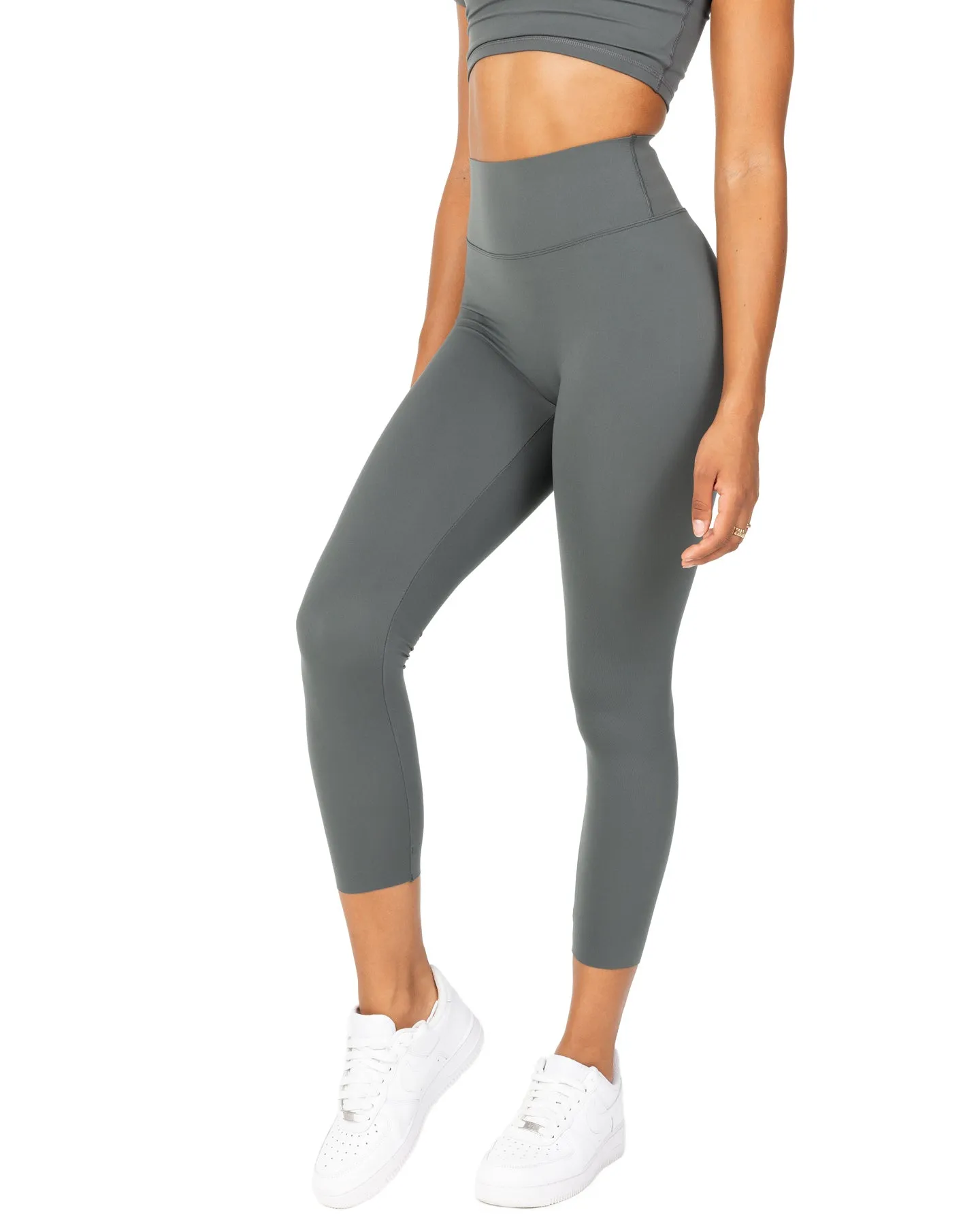 7/8 Aura Bonded Leggings - Cloud Grey sold by Elite Eleven