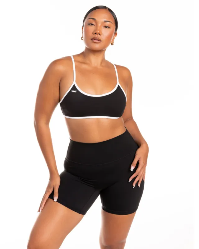 Micro Contrast Bra - Black sold by Elite Eleven