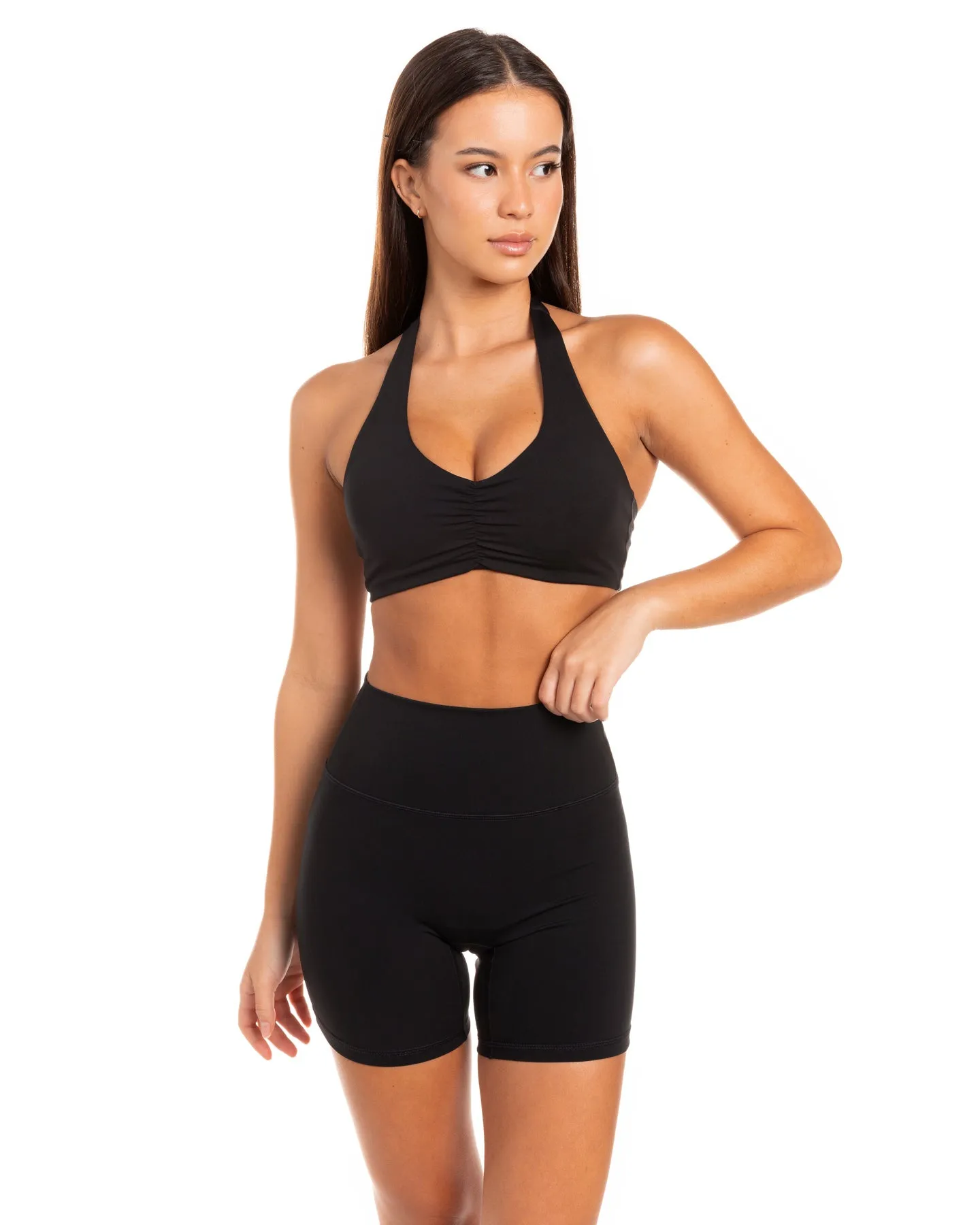 Halter Scrunch Bra - Black sold by Elite Eleven product image thumbnail 3