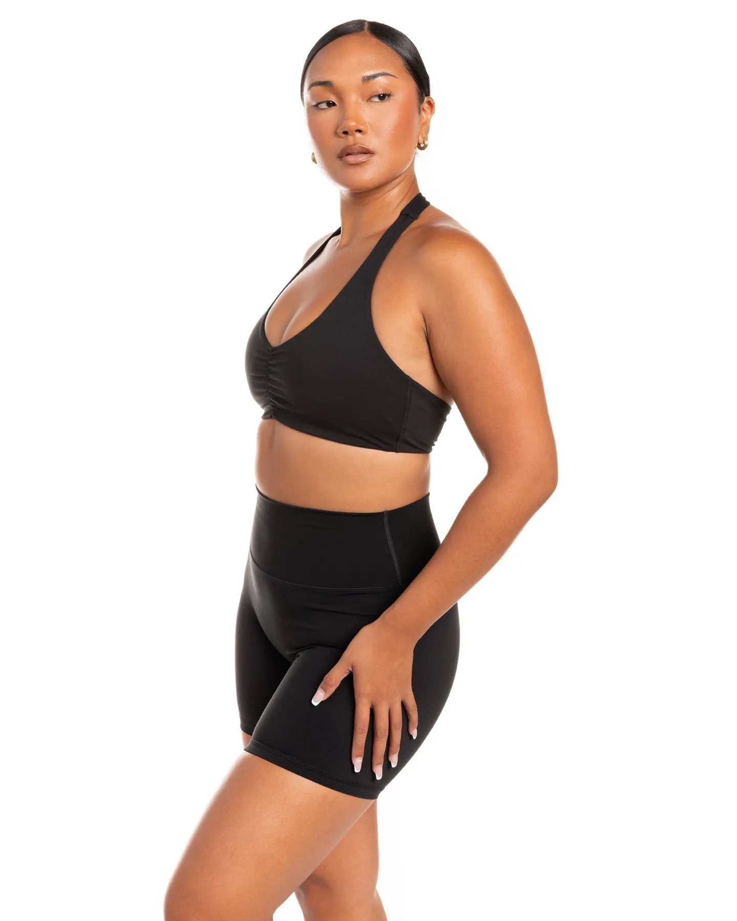 Halter Scrunch Bra - Black sold by Elite Eleven product image thumbnail 4