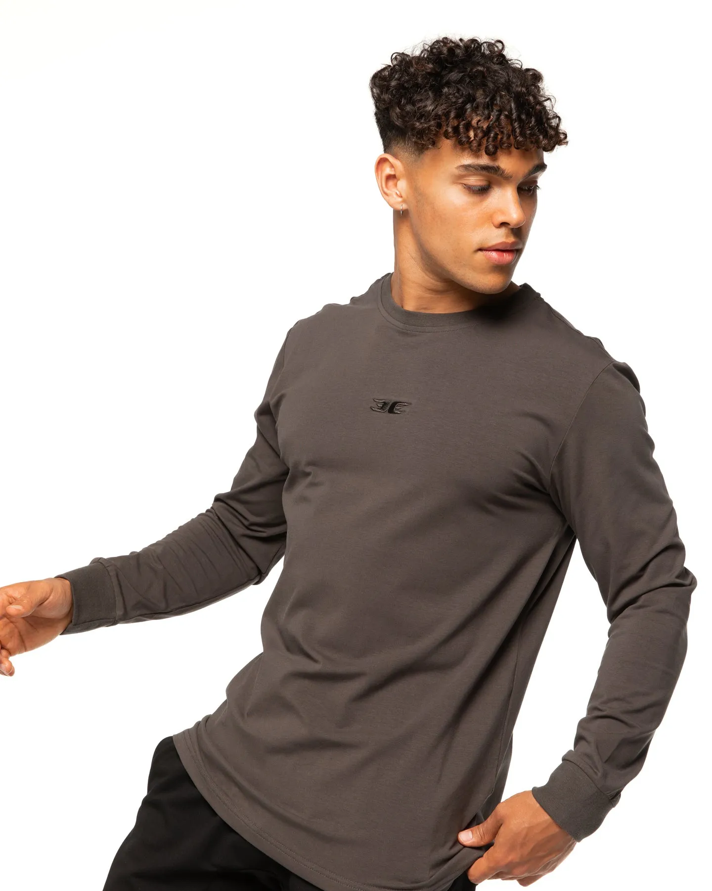 EE Long Sleeve Tee - Slate sold by Elite Eleven