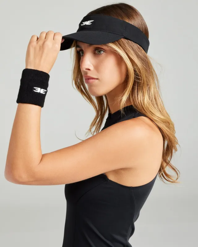 EE Visor Cap - Black sold by Elite Eleven