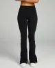 Split Flare Leggings - Black sold by Elite Eleven