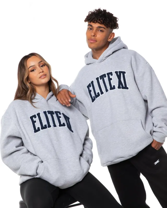 Collegiate Hoodie - Grey sold by Elite Eleven