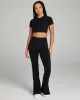 Split Flare Leggings - Black sold by Elite Eleven