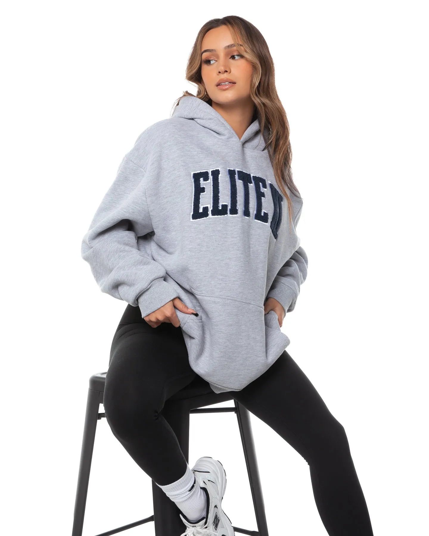 Collegiate Hoodie - Grey sold by Elite Eleven product image thumbnail 5