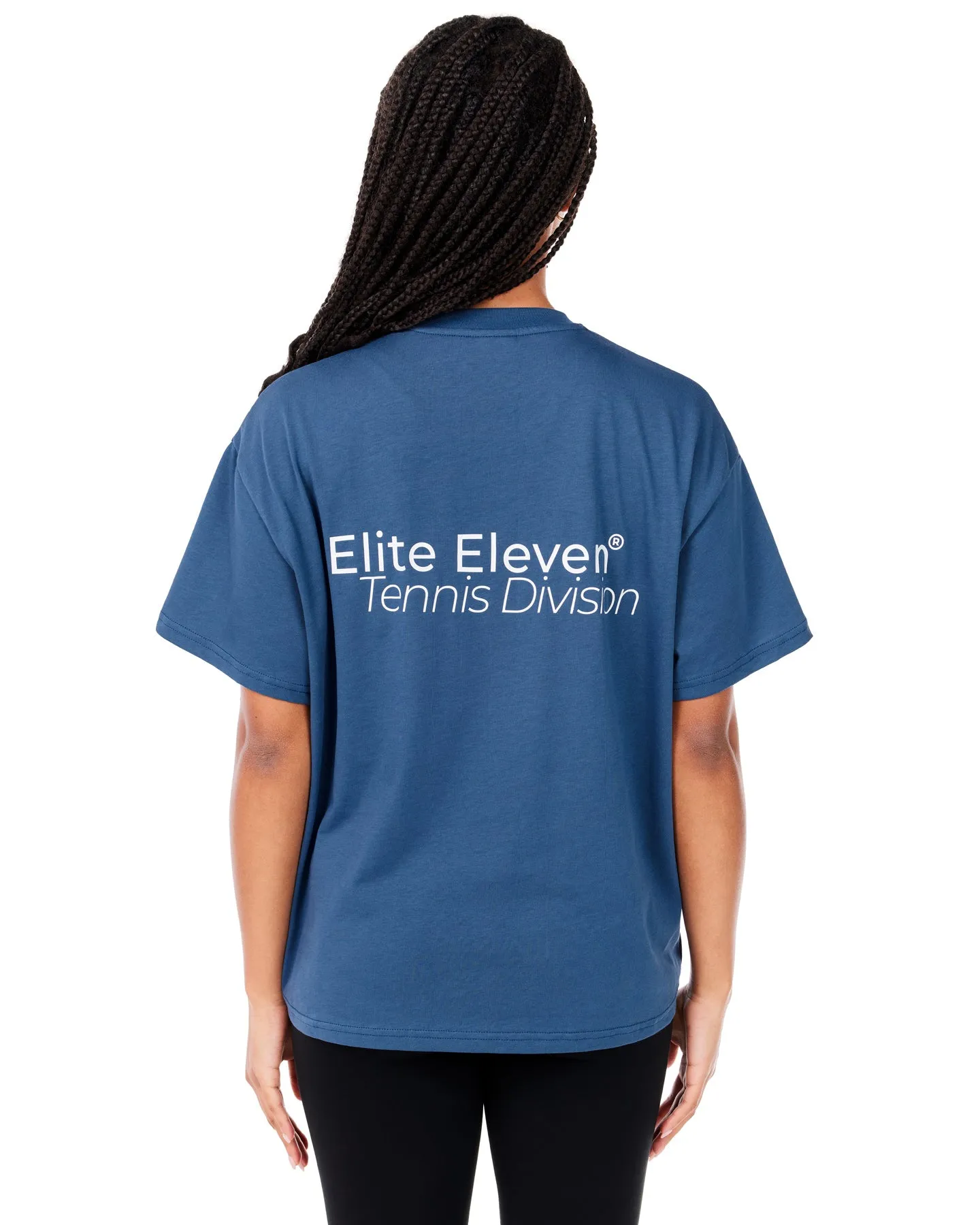 Women's Empire Oversized Tee - Navy sold by Elite Eleven product image thumbnail 2