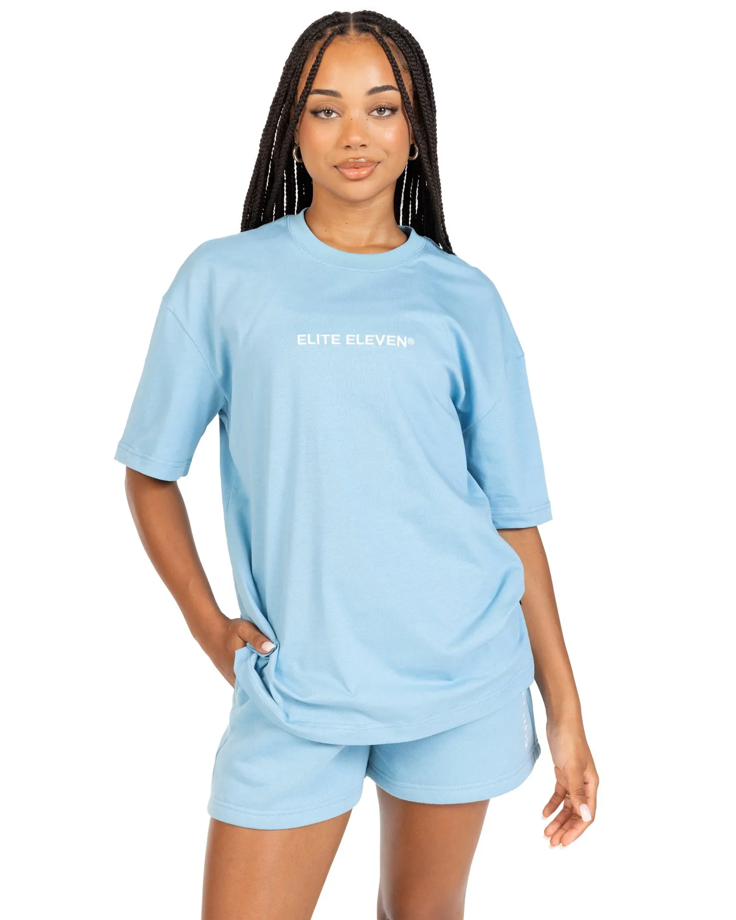 Registered Tee - Light Blue sold by Elite Eleven product image thumbnail 3