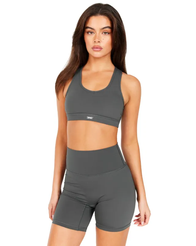 Aura Mesh Bra - Cloud Grey sold by Elite Eleven