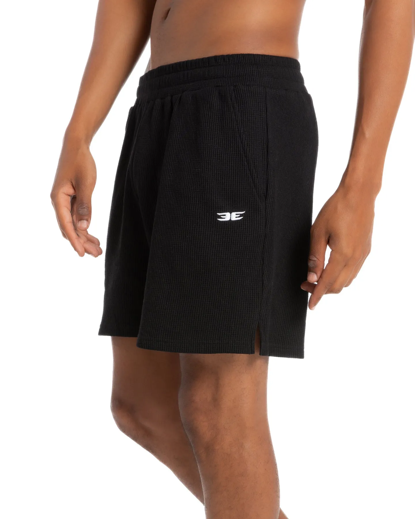 Waffle Shorts - Black sold by Elite Eleven