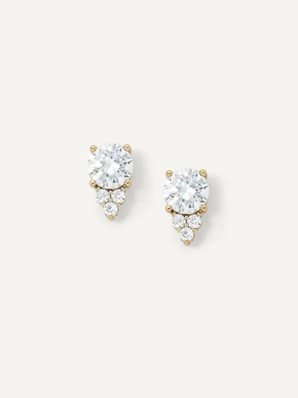 Chloe Studs made by olive + piper