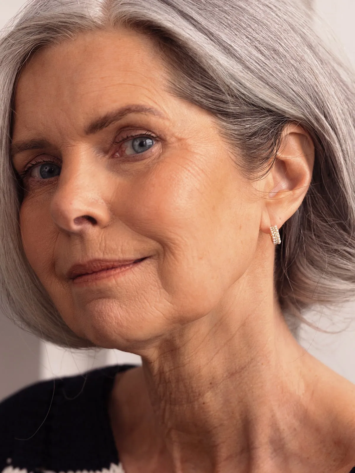 Marissa Huggie Hoops sold by olive + piper product image thumbnail 4