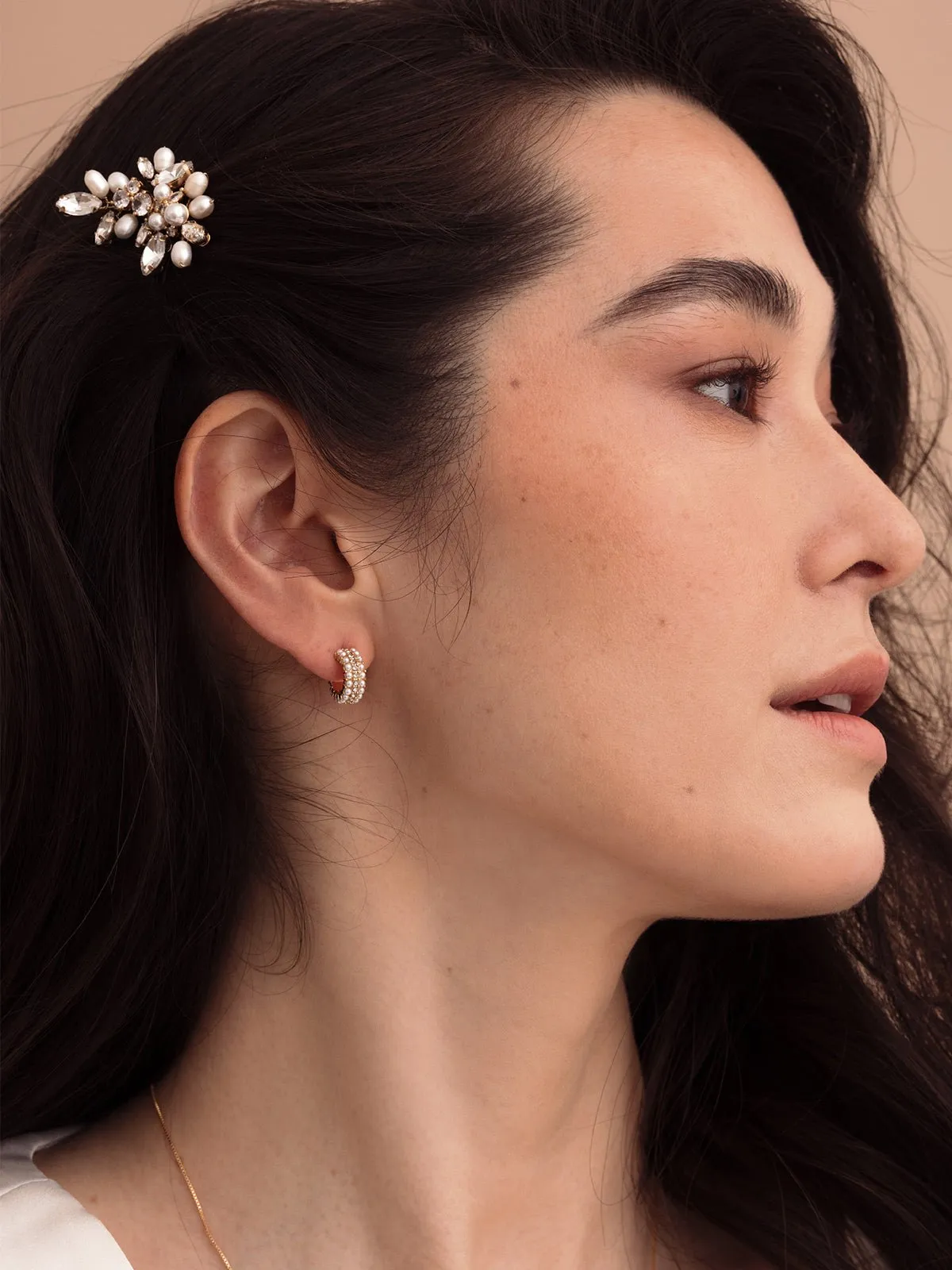 Marissa Huggie Hoops sold by olive + piper product image thumbnail 5