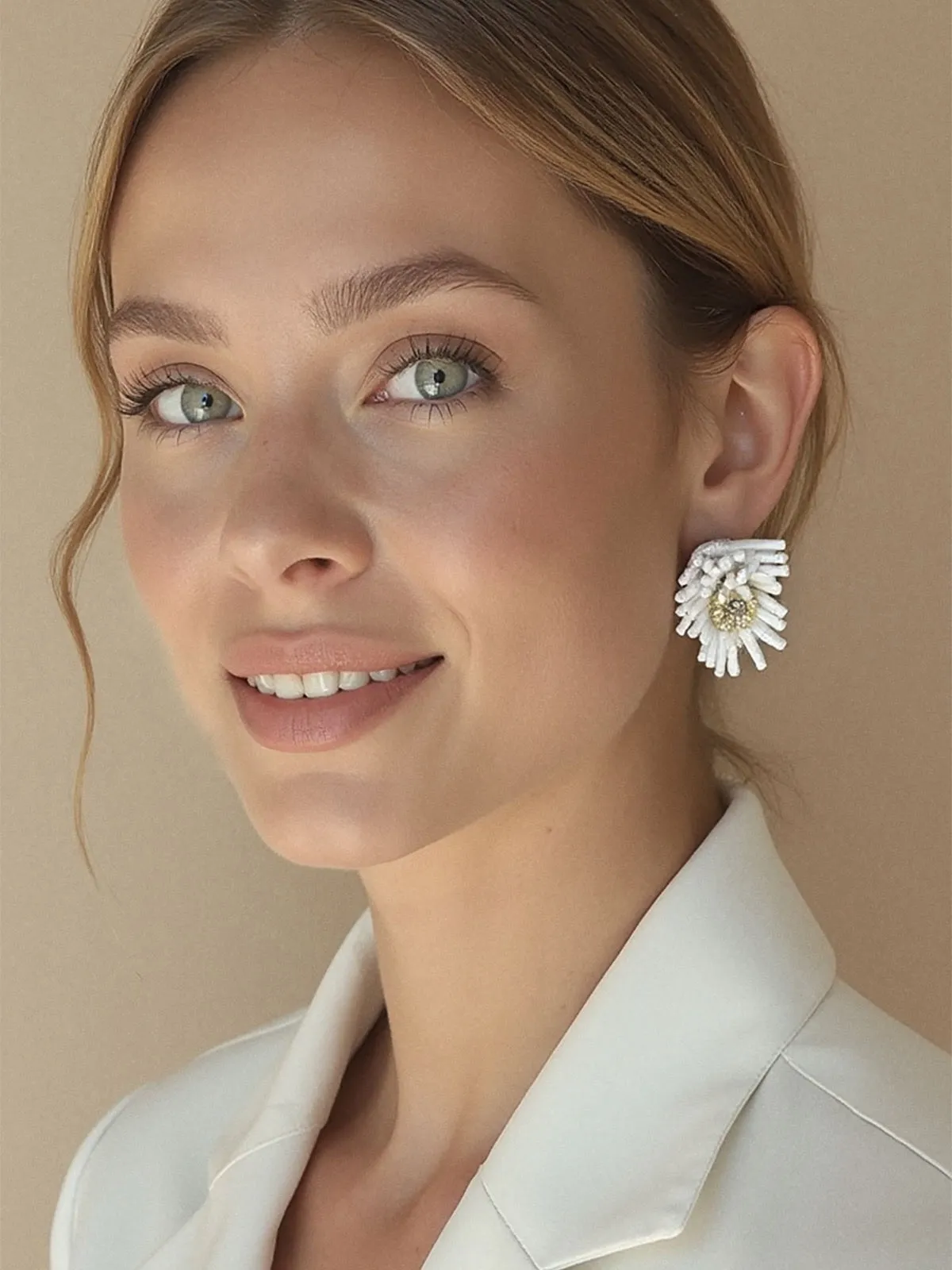 Tulum Earrings (Sample) sold by olive + piper product image thumbnail 2