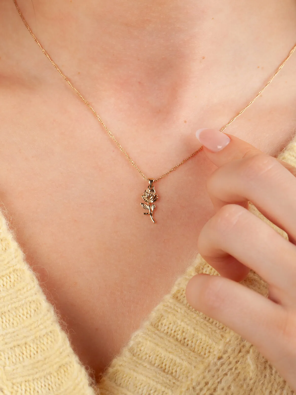 Rose Pendant sold by olive + piper product image thumbnail 5