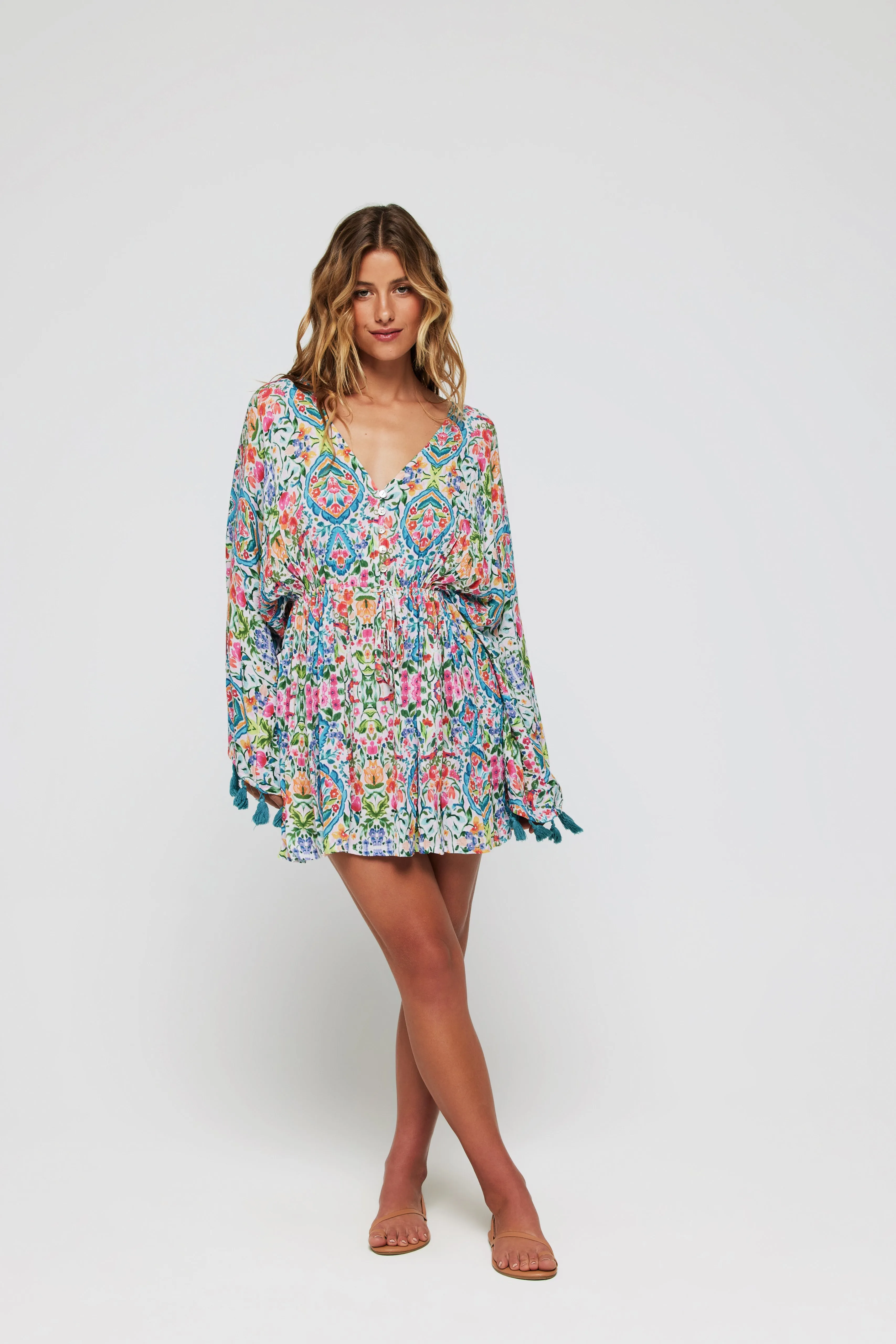 Carolina Caftan Cover Up sold by Hermoza product image thumbnail 4