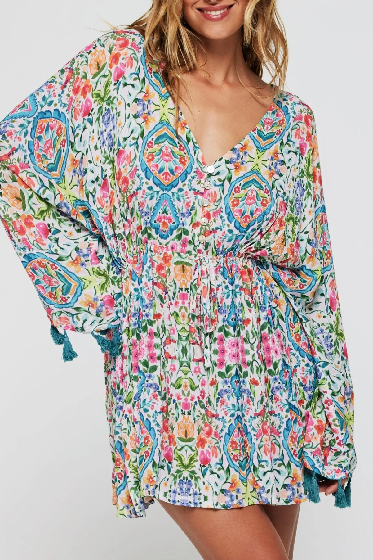 Carolina Caftan Cover Up sold by Hermoza product image thumbnail 2