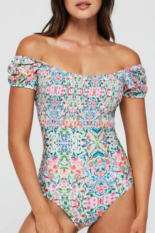 Delilah One-Piece Swimsuit sold by Hermoza