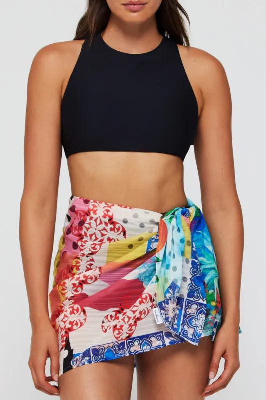 Mini Pareo Cover Up Colorful Polka sold by Hermoza