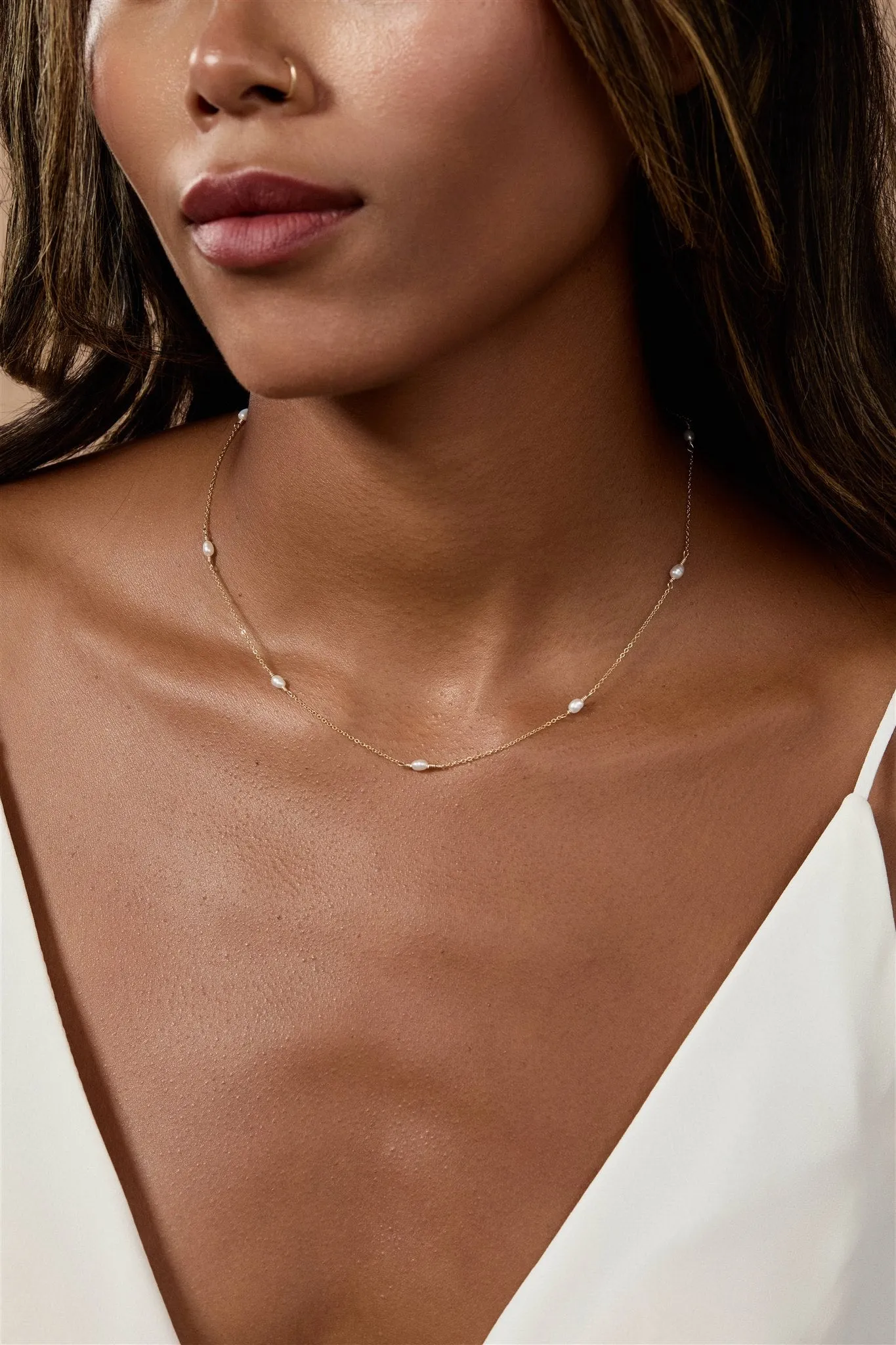 Madeline Necklace by Set & Stones sold by Hermoza