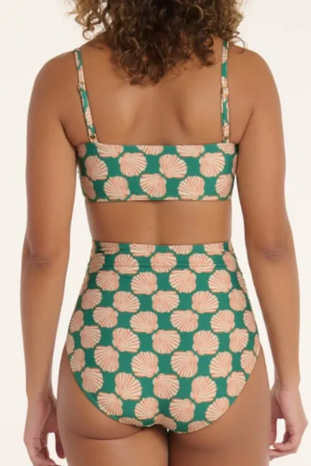 Andrea Scoop Neck Bikini Top in Green sold by Hermoza product image thumbnail 2