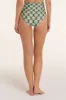 Tod High Waisted Ruched Two-Piece Swimsuit Bottom sold by Hermoza