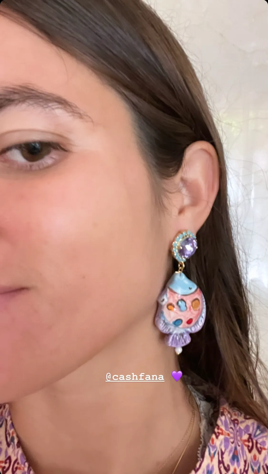 Pececito Earrings by CASHFANA sold by Hermoza product image thumbnail 4