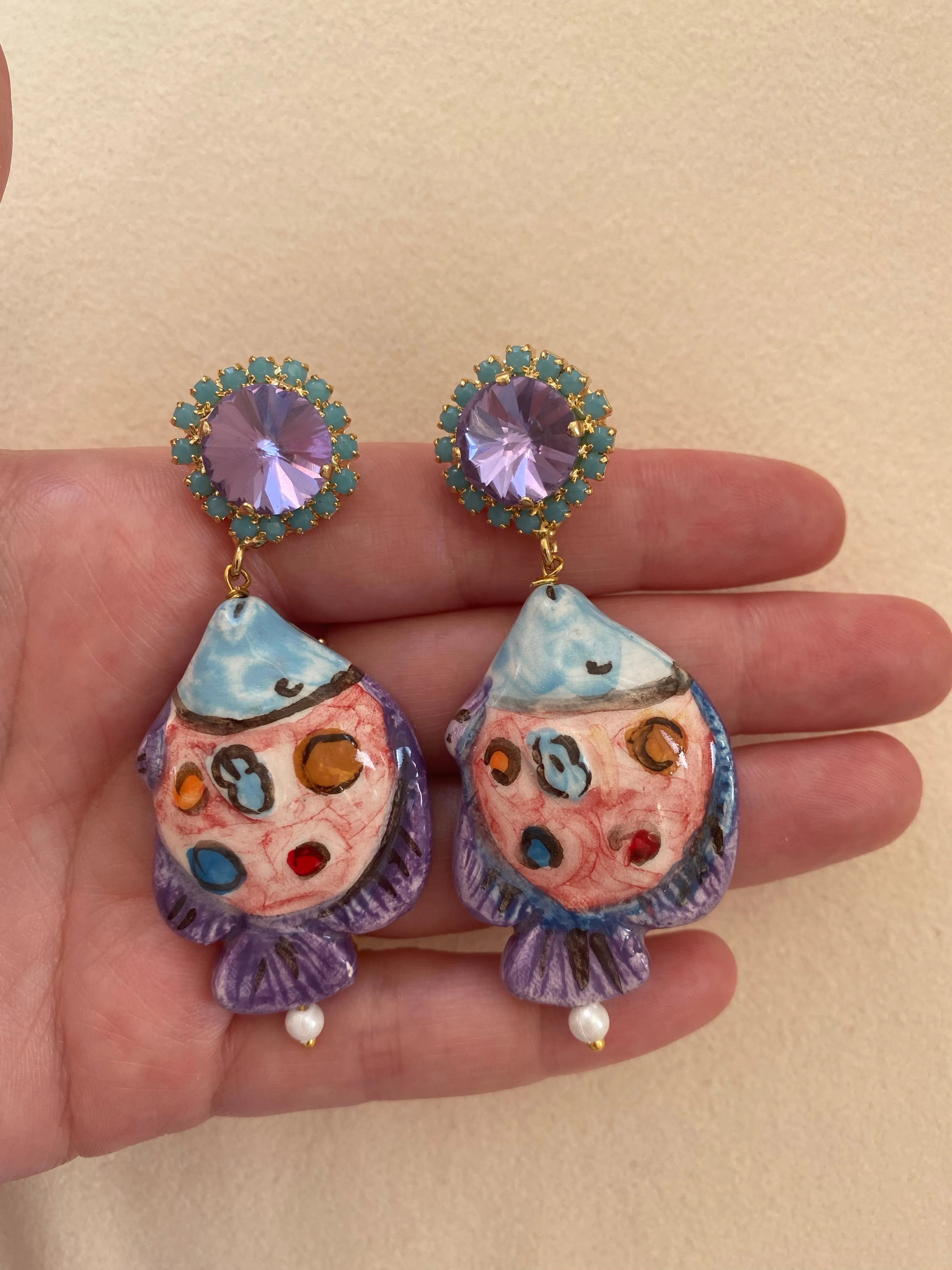 Pececito Earrings by CASHFANA sold by Hermoza product image thumbnail 3