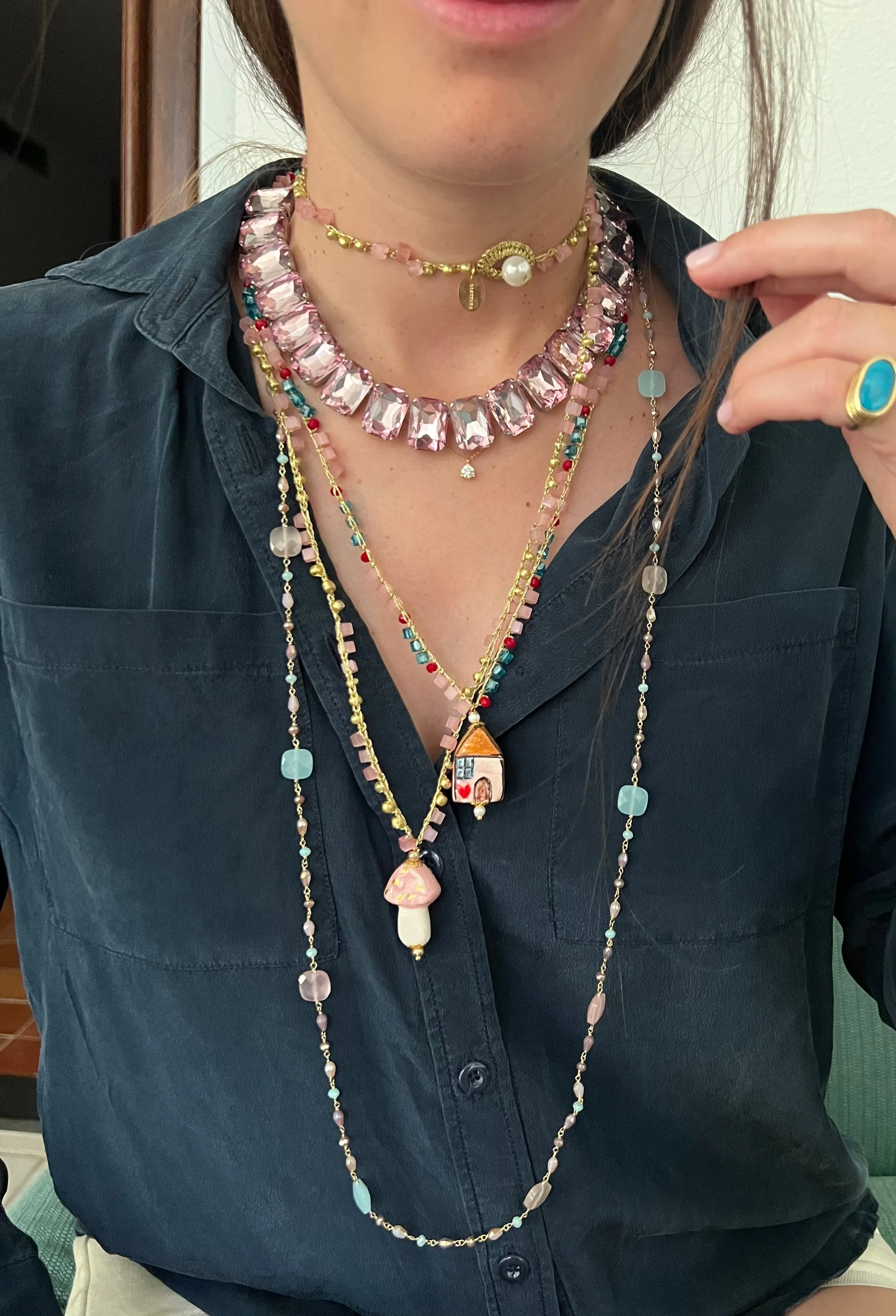 Nube Necklace by CASHFANA sold by Hermoza product image thumbnail 3