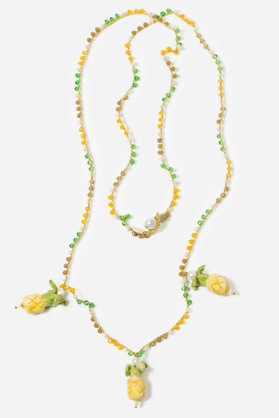 Triple Ananas Necklace by CASHFANA sold by Hermoza