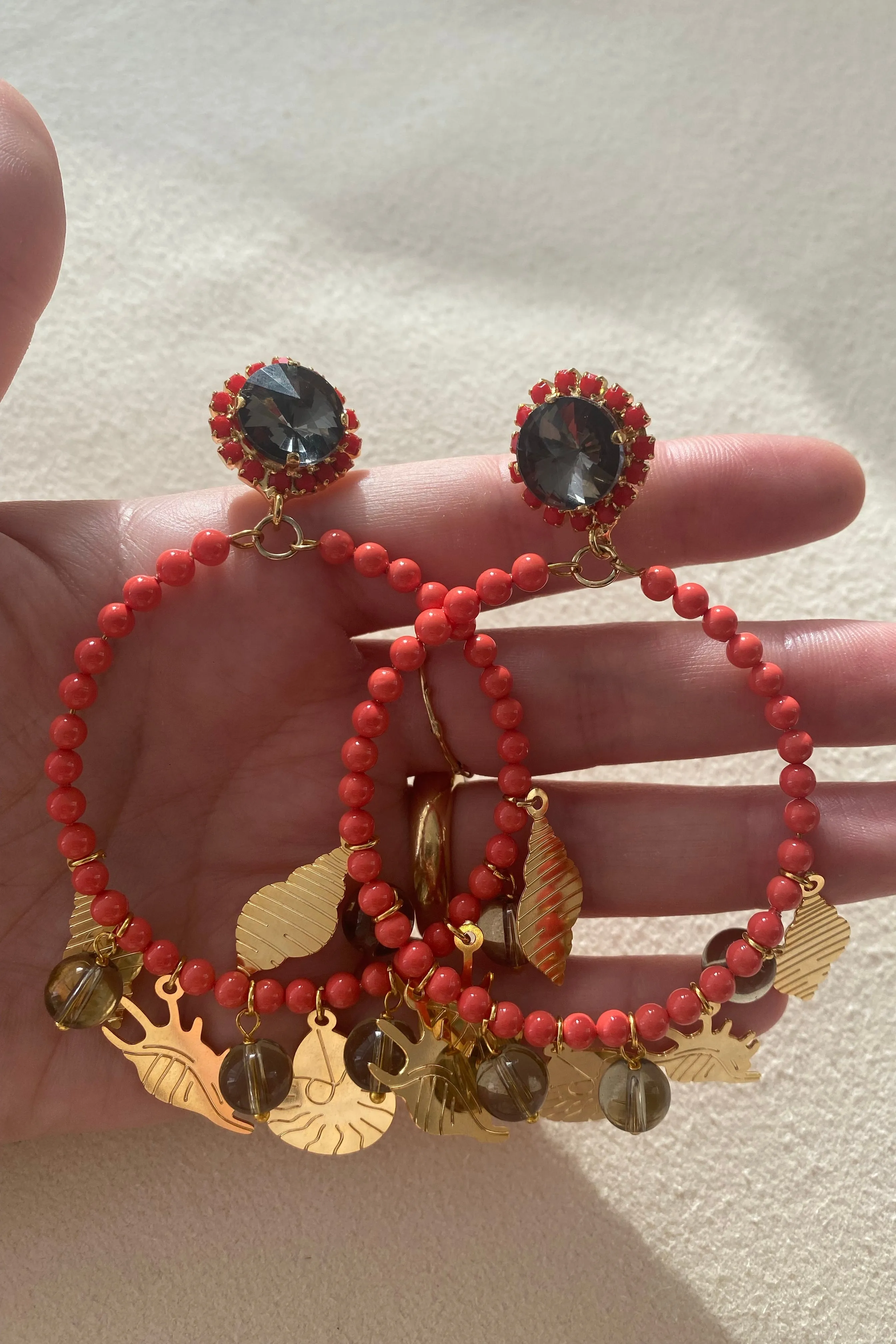 Coralo Earrings by CASHFANA sold by Hermoza